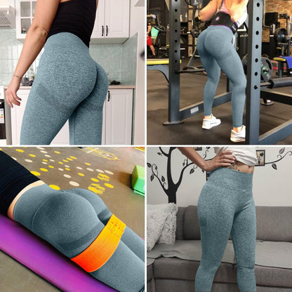 High Waisted Leggings for Women Tummy Control Butt Lifting Yoga Pants Workout Compression Tights