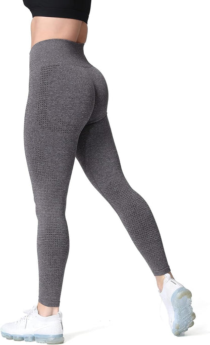 Women'S High Waist Workout Gym Vital Seamless Leggings Yoga Pants 24''